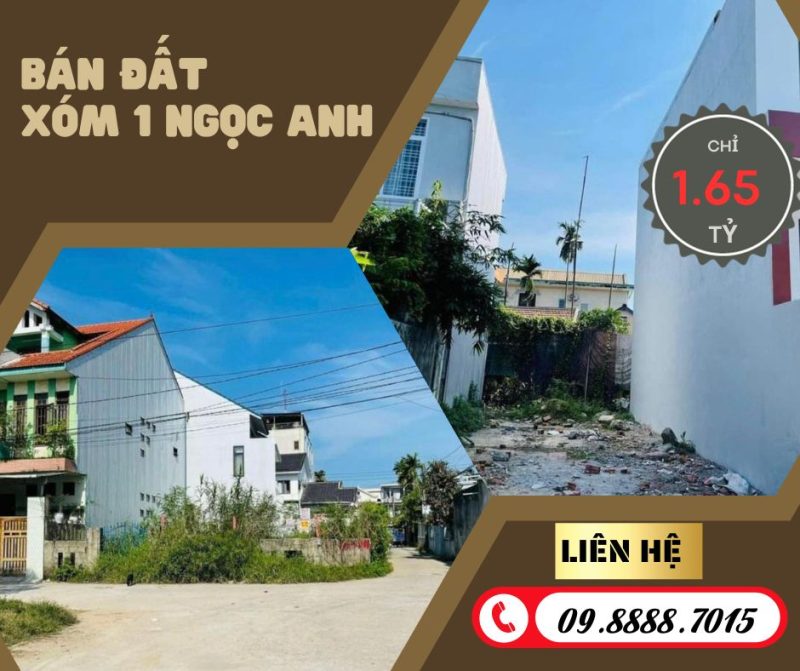 xóm 1 ngọc anh 85m 1.65 tỷ