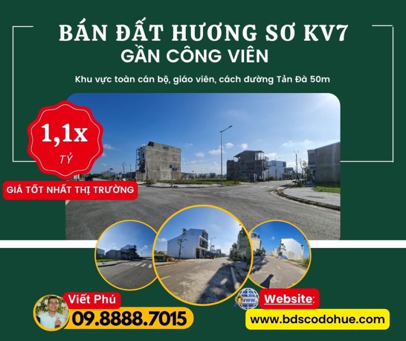 BÁn đất hương sơ kv7 K37