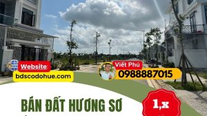 BÁN ĐẤT HƯƠNG SƠ Khổ hiếm 100m2 (5x20)