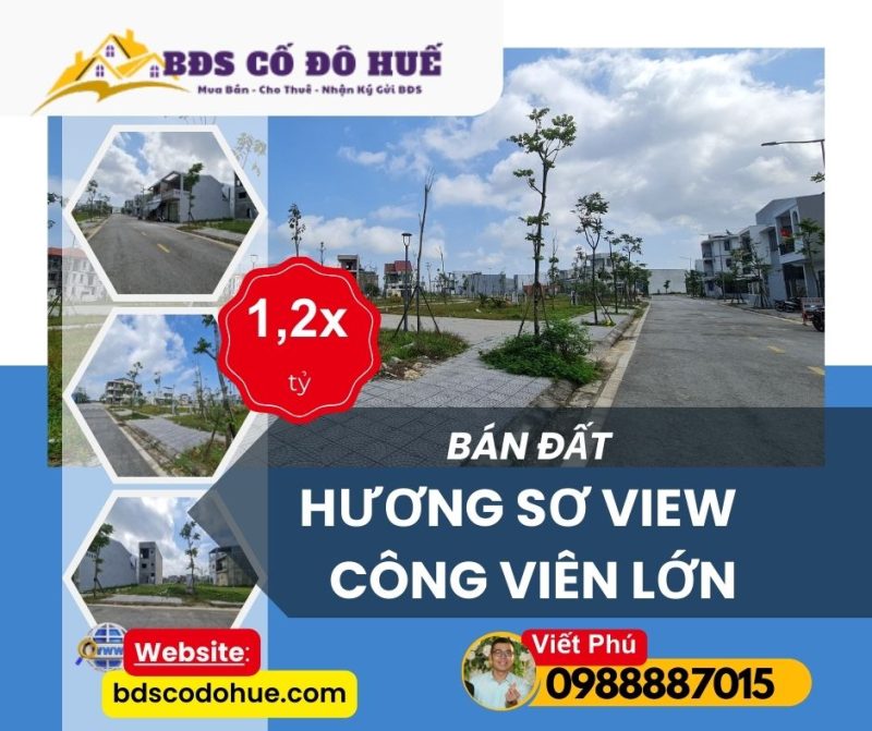 HƯƠNG SƠ VIEW CÔNG VIÊN LỚN kv6 1250tr